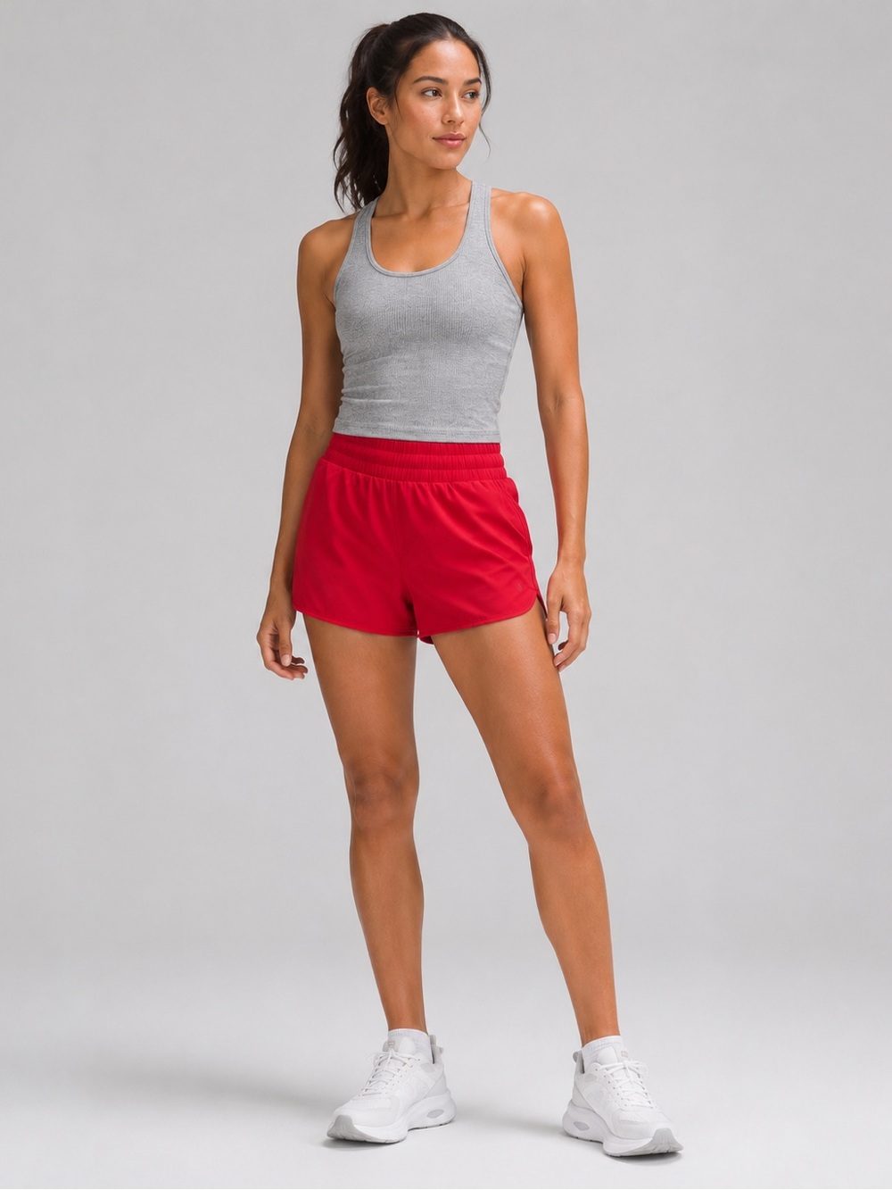 Lululemon High Rise Running Shorts 3” | Oxford Red | Size 8 | EUC